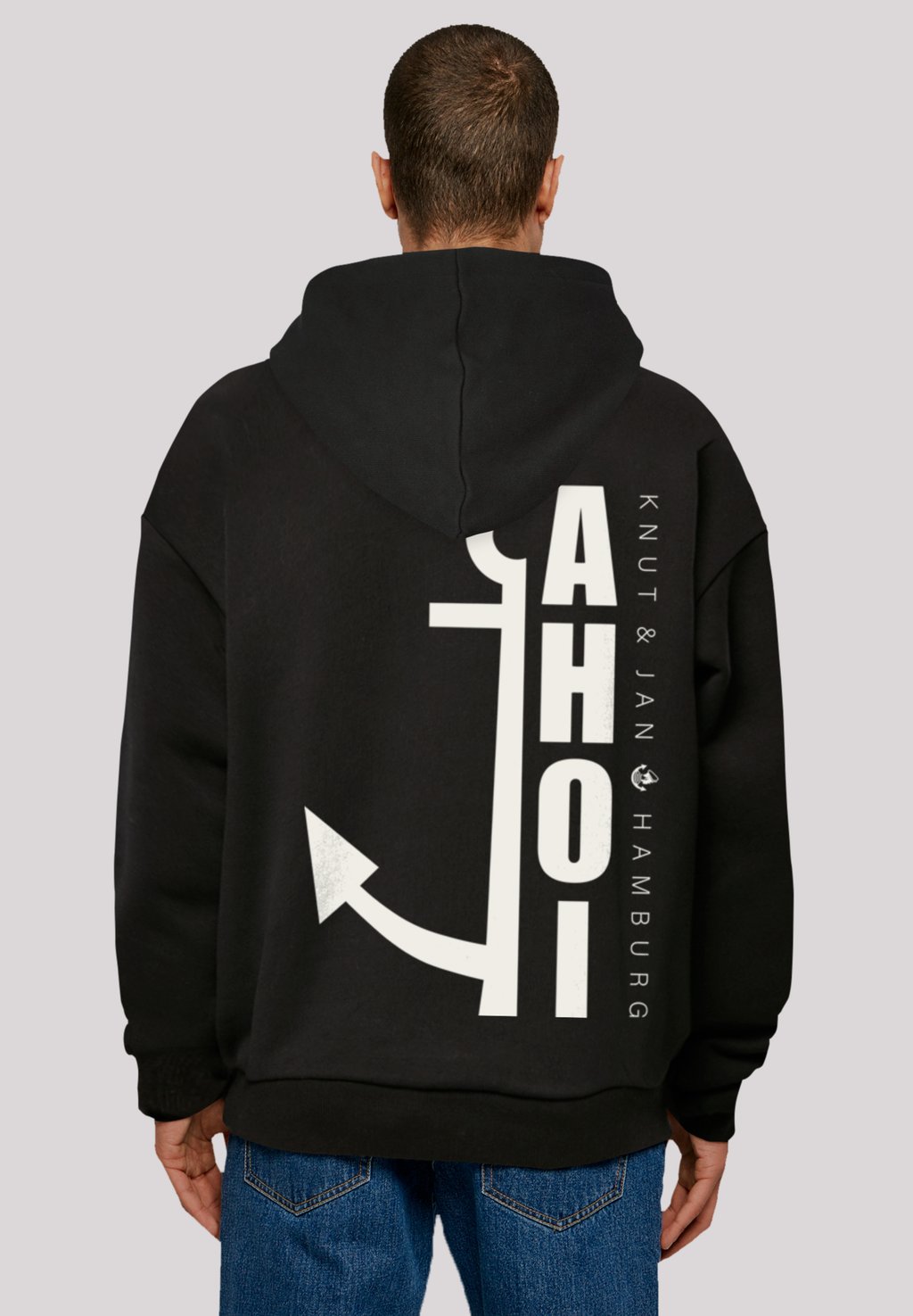 

Толстовка AHOI ANKER KNUT JAN HAMBURG - Hoodie F4NT4STIC, черный