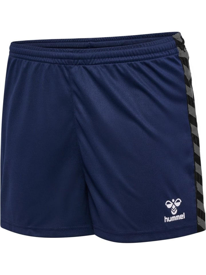 

Короткие шорты Hmlauthentic Pl Shorts Woman синего цвета Hummel