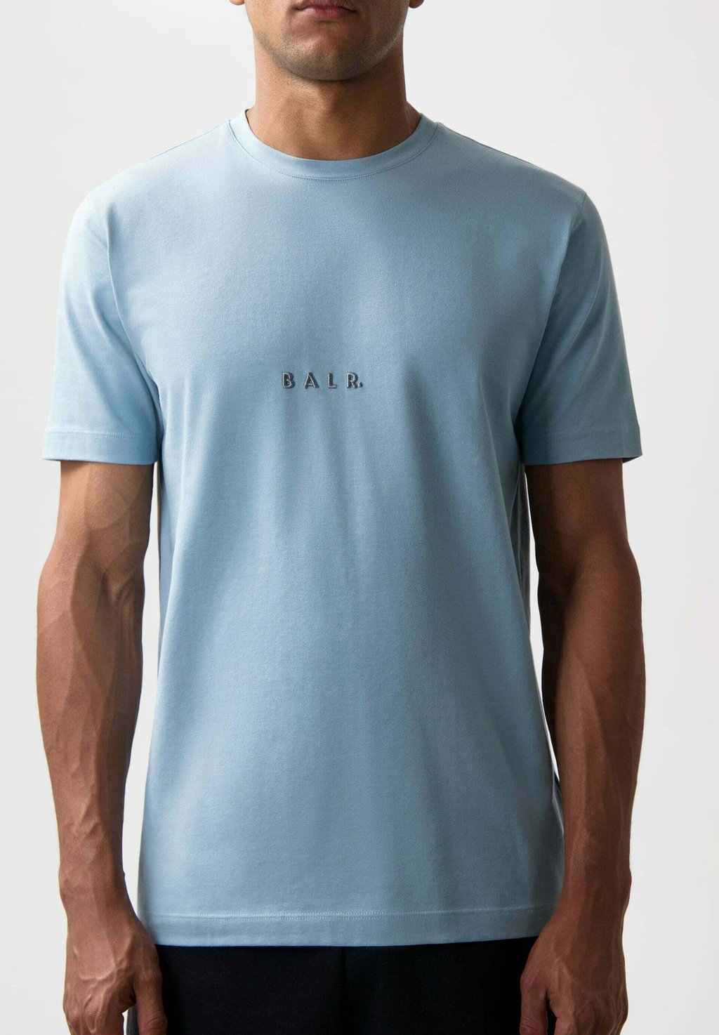

Базовая футболка LOGO ARONA BALR., сине-серый