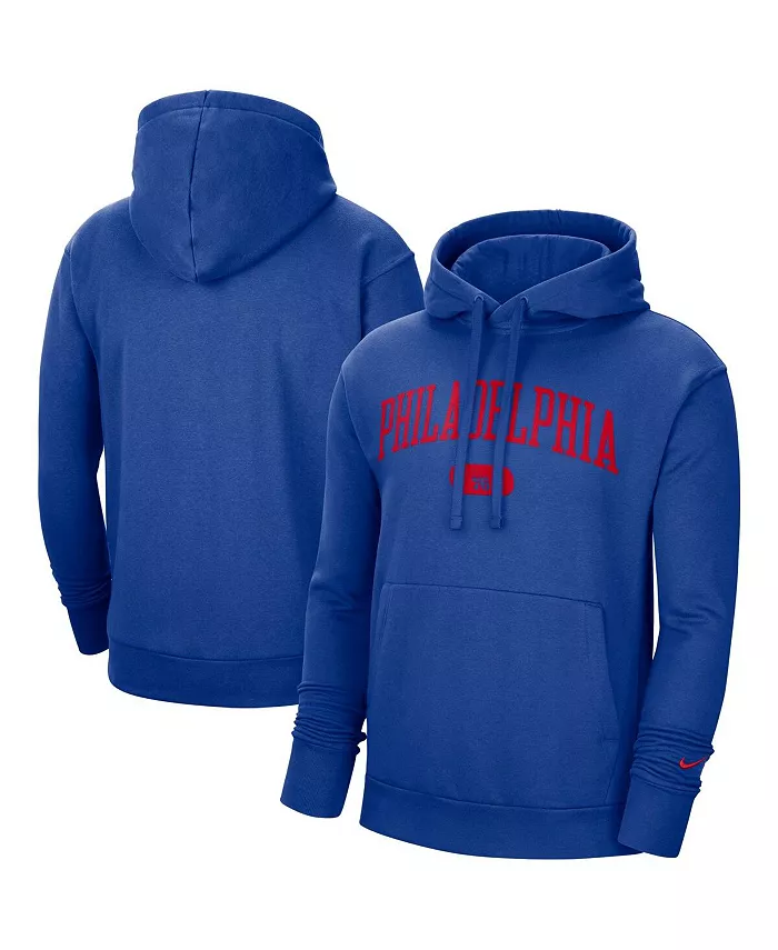 

Мужская худи Heritage Essential Philadelphia 76ers Royal Nike