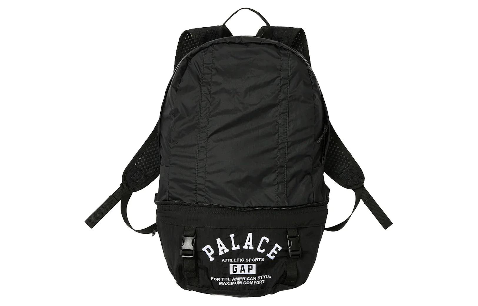 

PALACE Нейлоновый рюкзак Gap Collaboration, стандартный, унисекс, черный