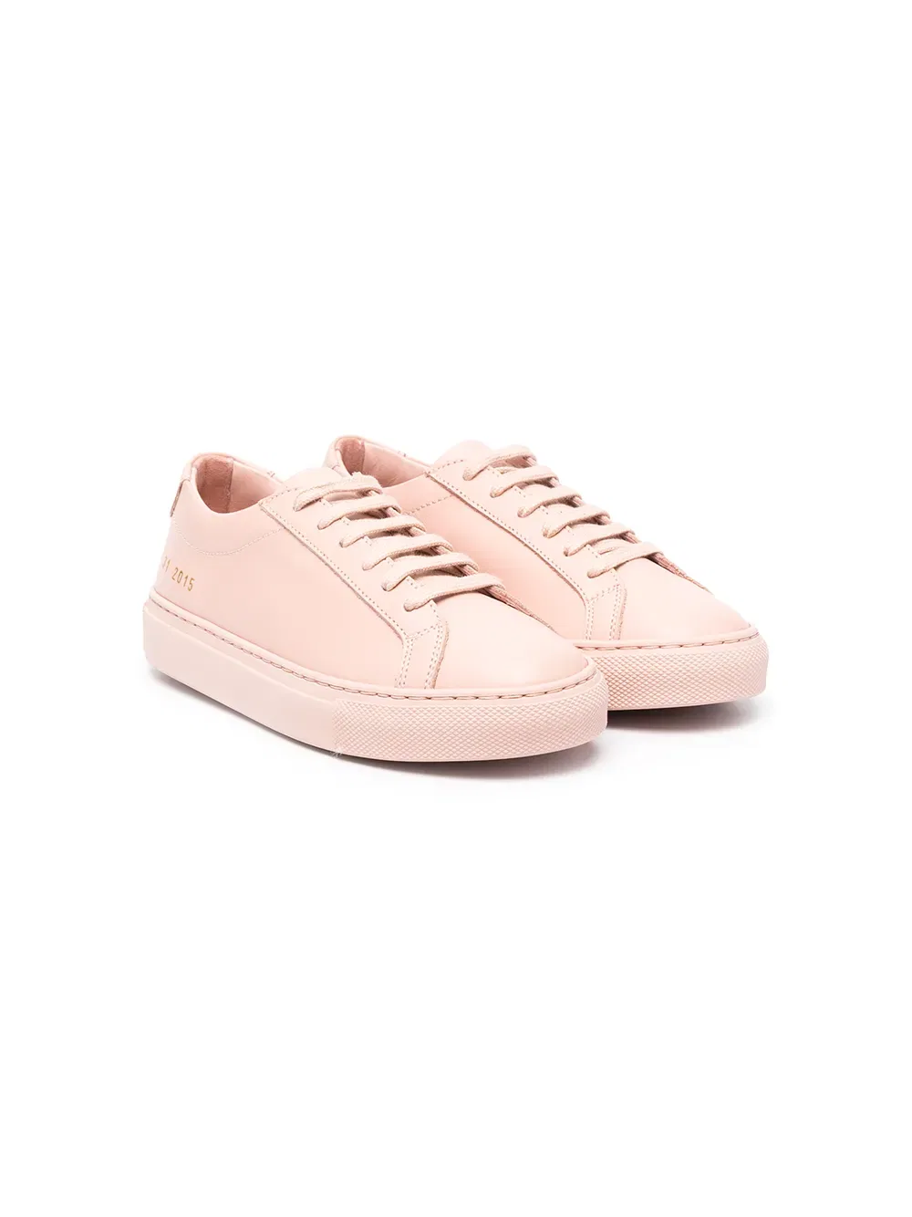 Низкие кожаные кроссовки Teen Achilles Common Projects, розовый