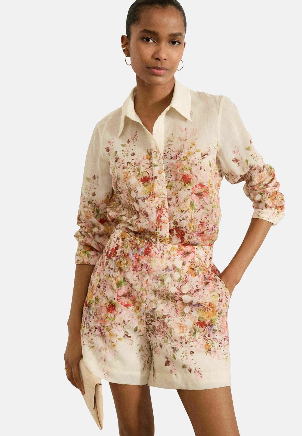 

Шорты REGULAR FIT FLORAL Next, белый