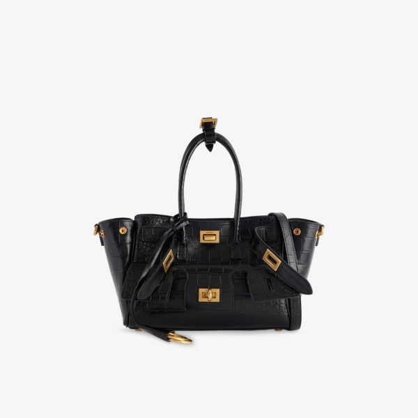 

Мини-сумка Bel Air с кожаной ручкой Balenciaga, черный