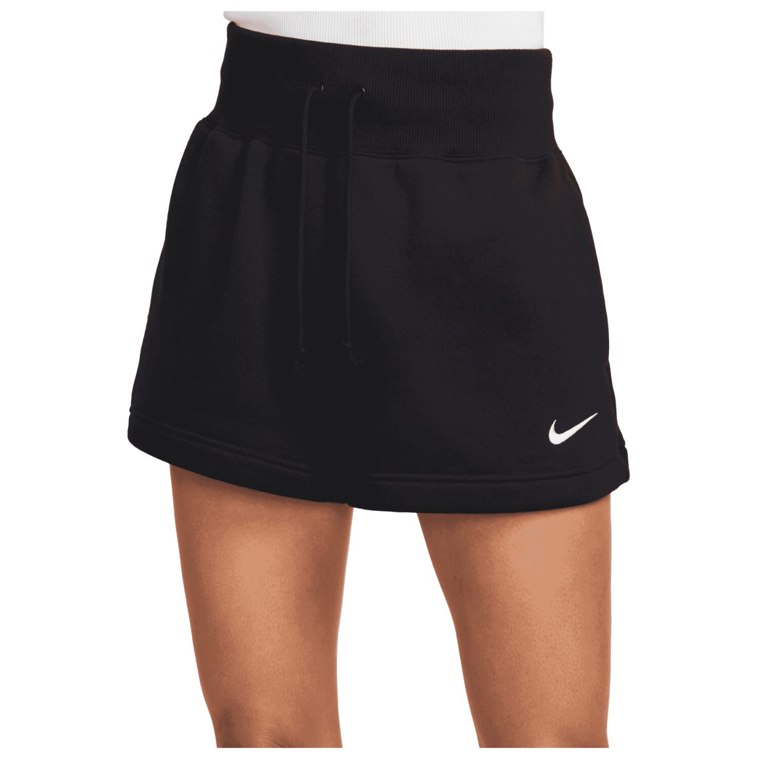 

Шорты для бега Nike Sportswear Phoenix Fleece Shorts, цвет Black/Sail