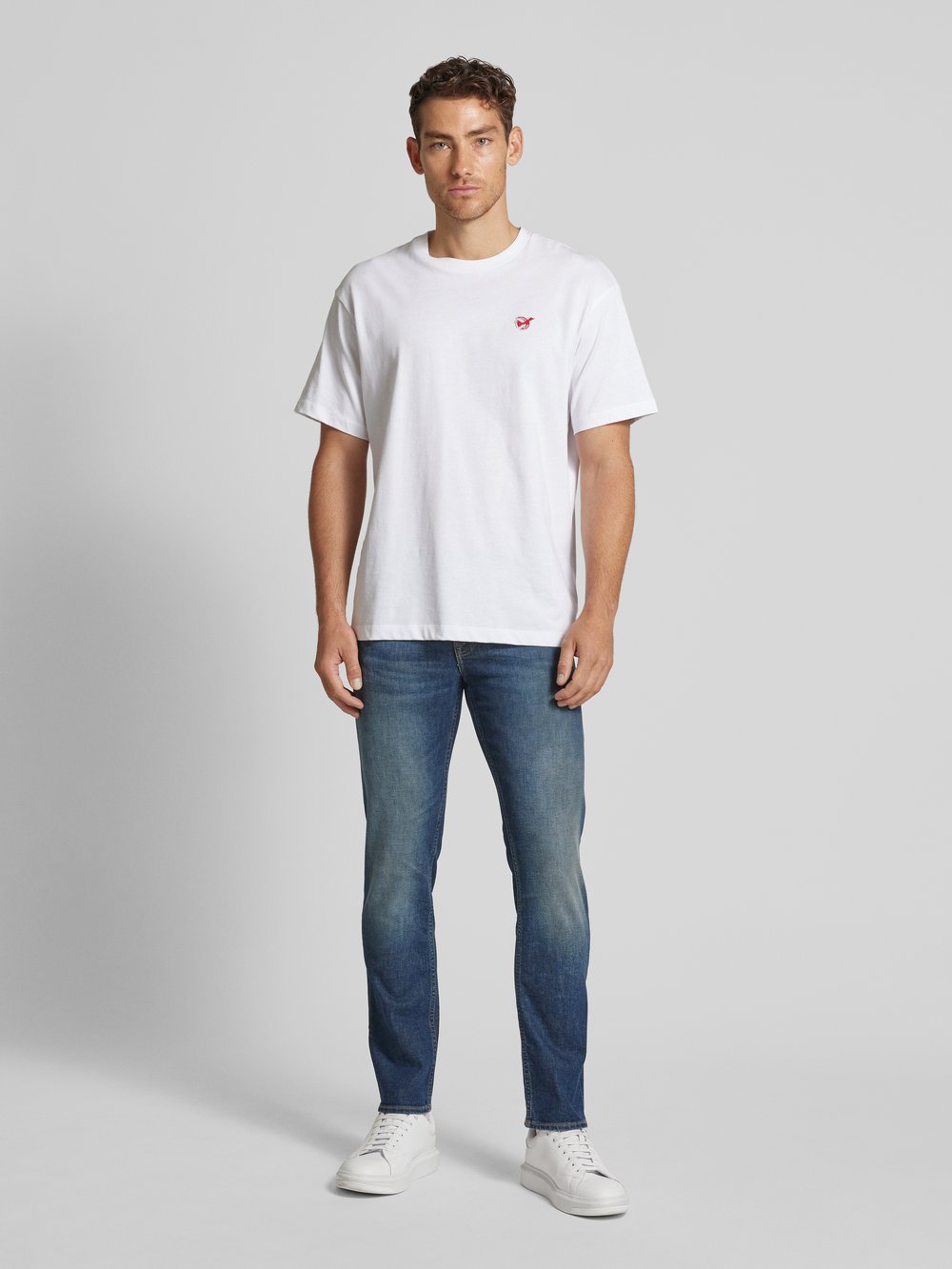 

Джинсы Slim fit с 5 карманами, модель «Delaware» BOSS Orange