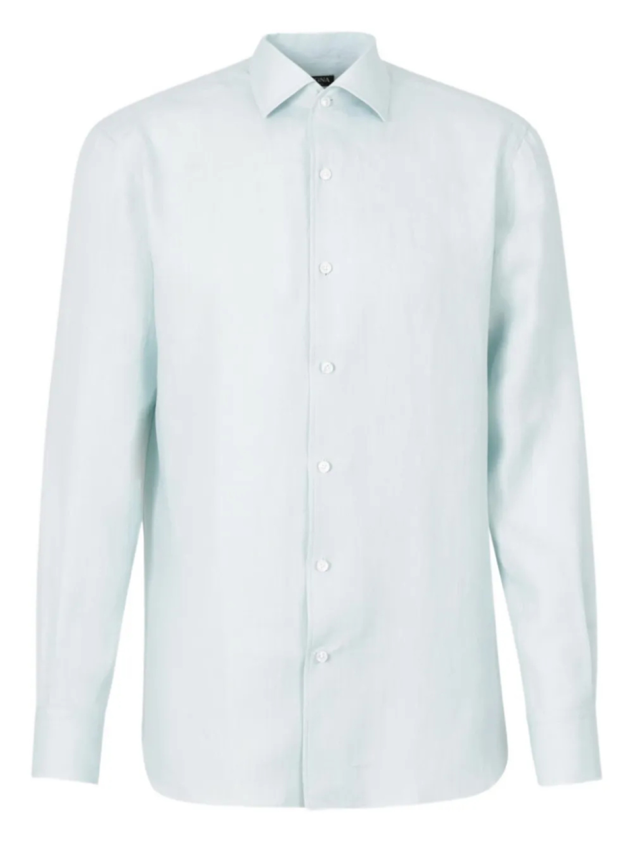 

Льняная рубашка Oasi Zegna, синий