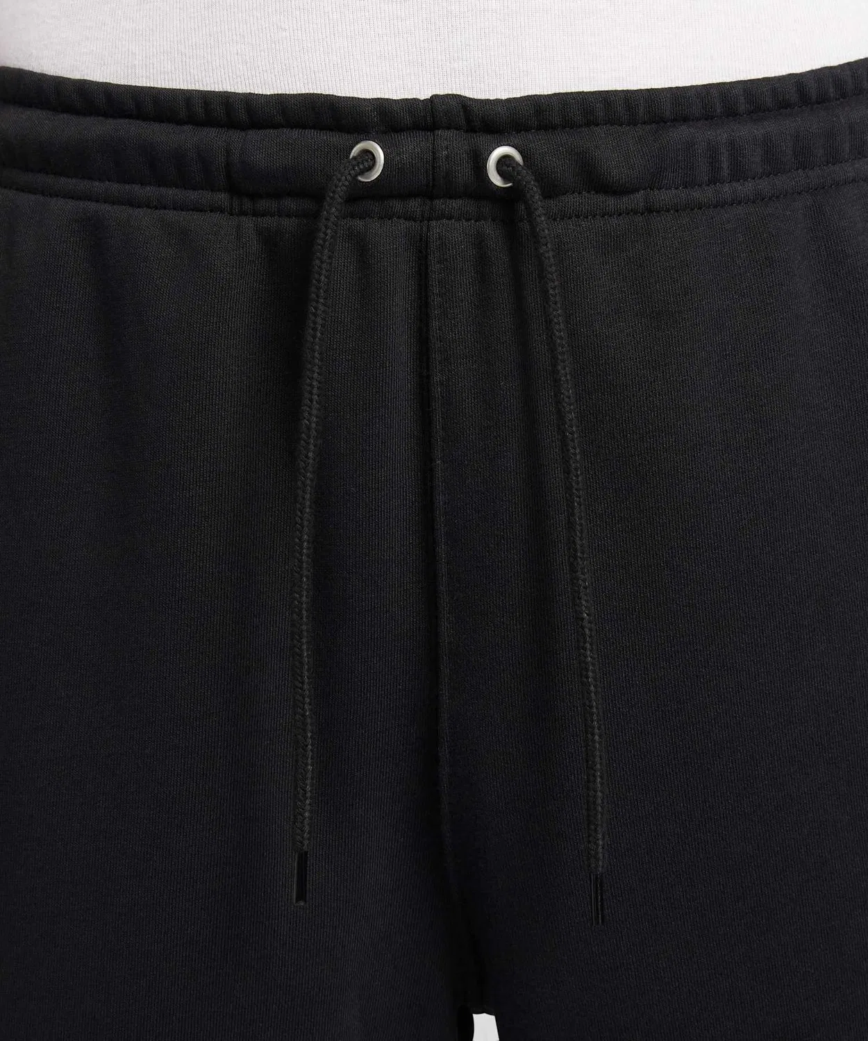 Штаны Nike Club French Terry Open-Hem, чёрные — фото 3