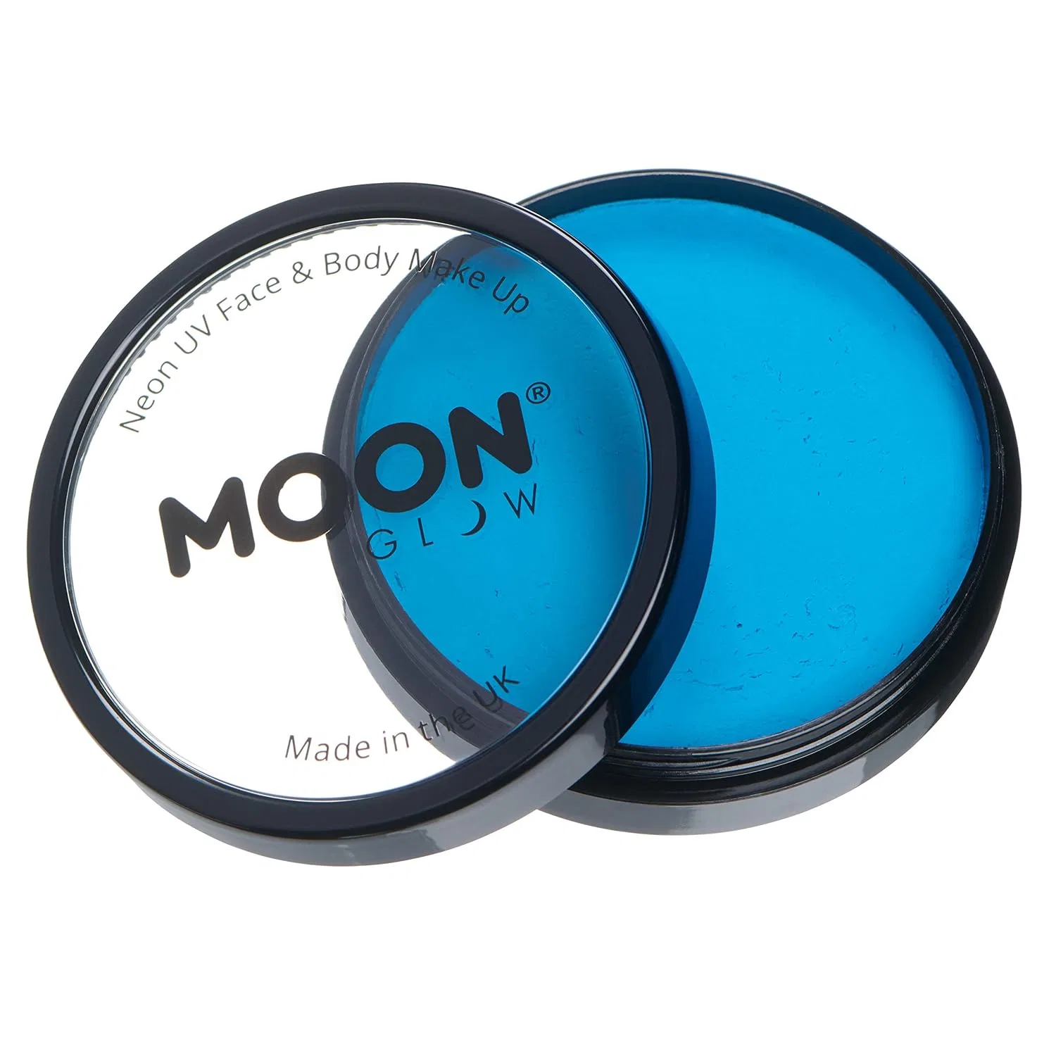 Интенсивная неоновая УФ-краска для лица и тела Moon Glow Pro, 36 г (интенсивный синий) Moon Glow, Intense Blue — фото 3