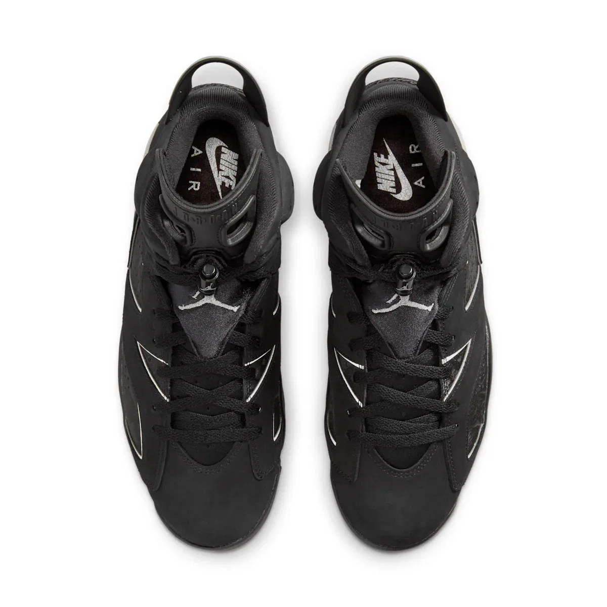 Мужские баскетбольные кроссовки Air 6 "Cap and Gown" Jordan, черный — фото 4