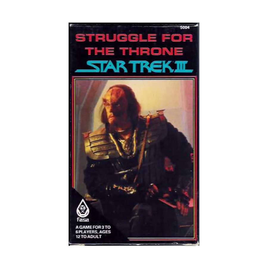 

Коробочная игра Star Trek III - Struggle for the Throne, Star Trek - Core Rulebooks & Box Sets (FASA)