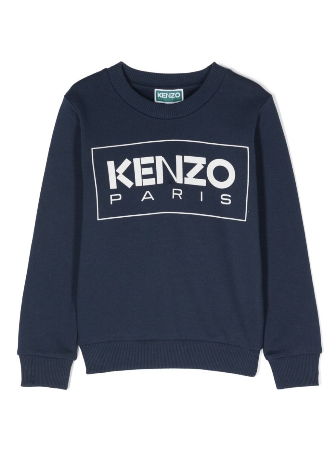 

Kenzo Kids толстовка с логотипом, синий