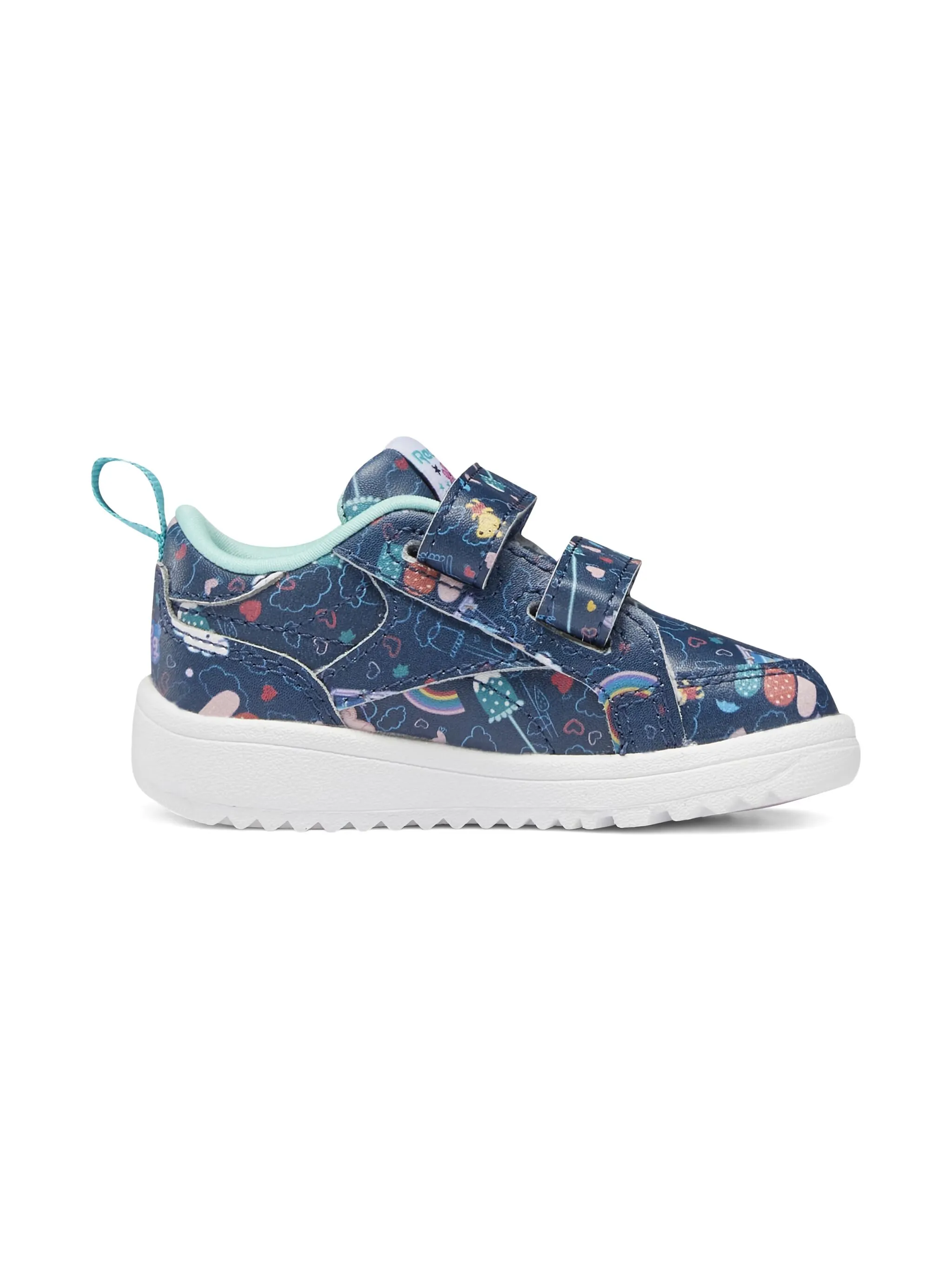 Кроссовки Weebok Clasp из коллаборации с Peppa Pig Reebok Kids, синий — фото 2