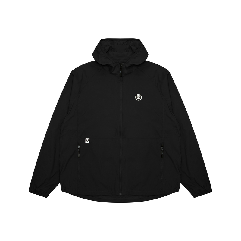 

Aape Курка-ветровка A Bathing APE® с логотипом Moonface, Black BKX