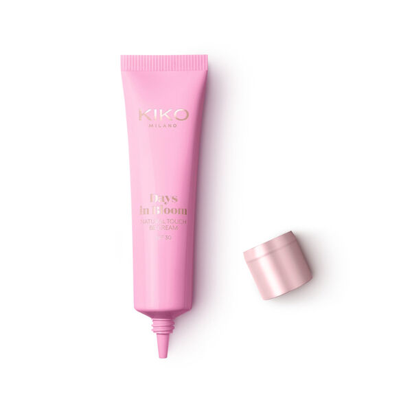 Маска для лица Kiko Milano — Тонирующий с фильтром spf30 05 карамель, Days in bloom natural touch bb cream, цвет 05, 30 мл — фото 3