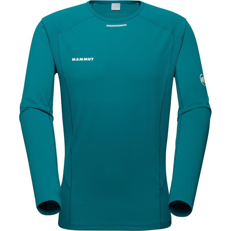 

Рубашка aenergy fl с длинным рукавом мужская Mammut, бирюзовый