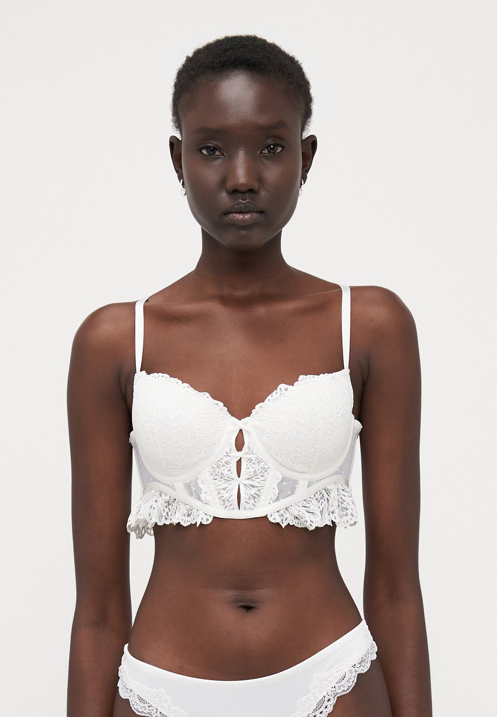 

Бюстгальтер на косточках POSIE Hunkemöller, кремовый