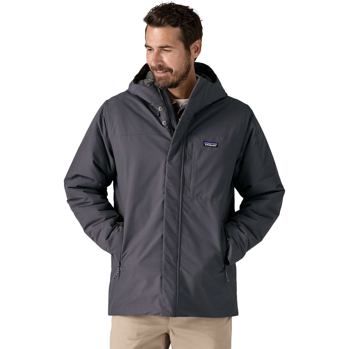 

Водонепроницаемая парка Windshadow Patagonia, серый