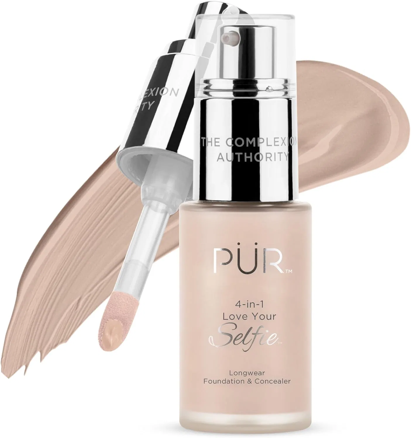 Тональное средство 4-в-1 Love Your Selfie Longwear Foundation & Concealer Pür Minerals, 30 мл, цвет Medium