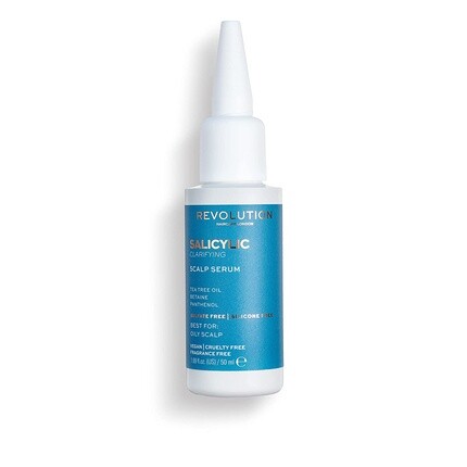 

Revolution Haircare Салициловая кислота, осветляющая сыворотка для жирной кожи головы, 50 мл, Makeup Revolution