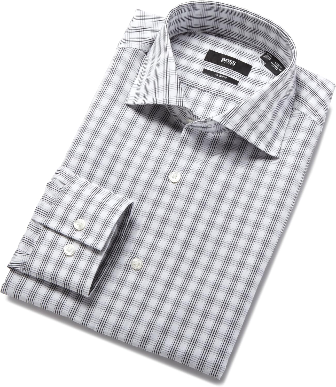 

BOSS Мужская рубашка Jaron Us, Black