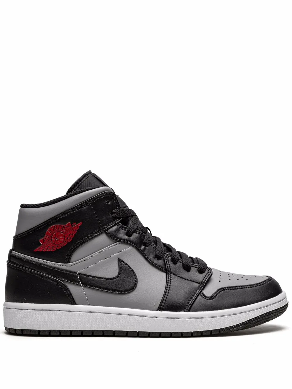 Кроссовки Air 1 Mid Shadow Red Jordan, черный