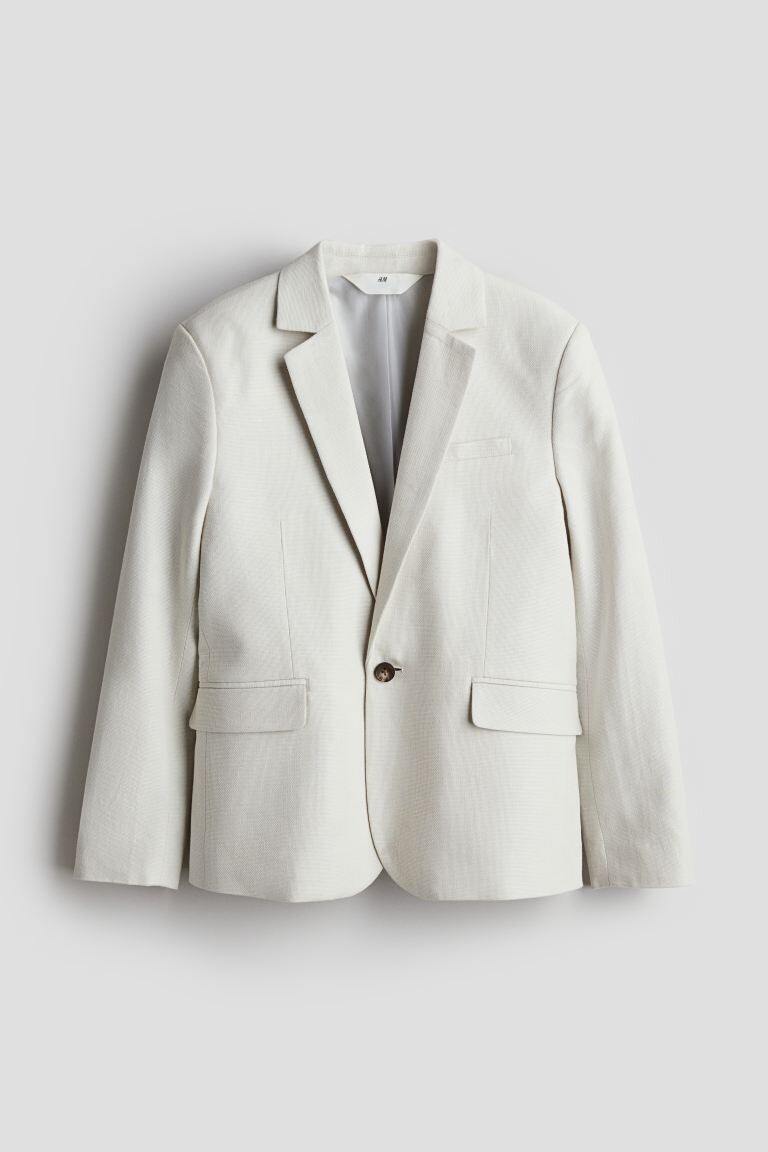 

Куртка из структурированной ткани H&M, серый