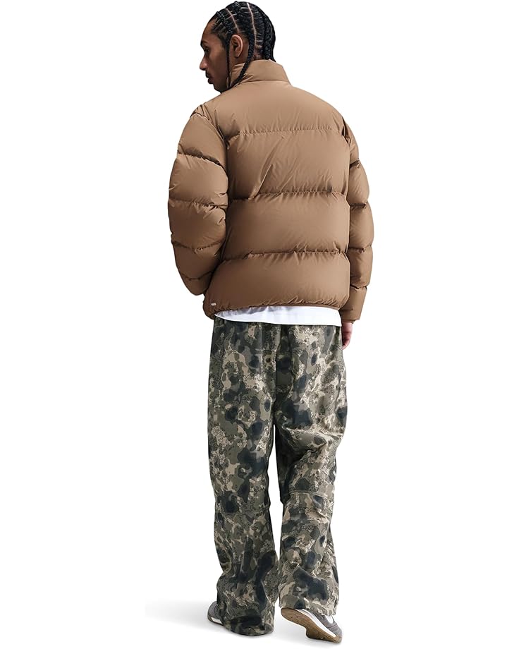 Мужская куртка Nike Therma-Fit Club Puffer 650, Mosswood Brown/White — фото 2