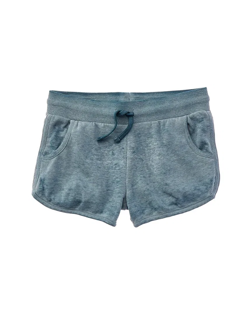 Threads 4 Thought Greta Burnout Dolphin Hem Short, синий