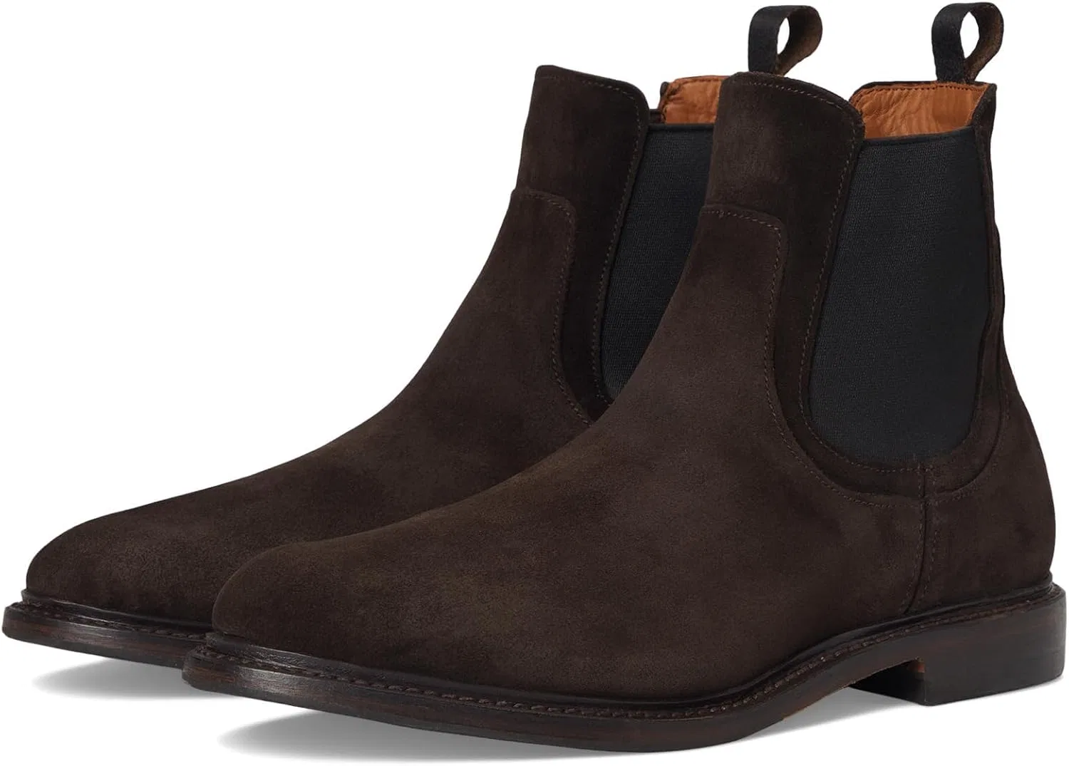 Ботинки челси Allen Edmonds Tanner, горький шоколад