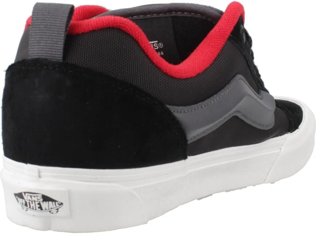 Кроссовки Vans Knu Skool, унисекс, из материала Cordura, черные и серые — фото 3