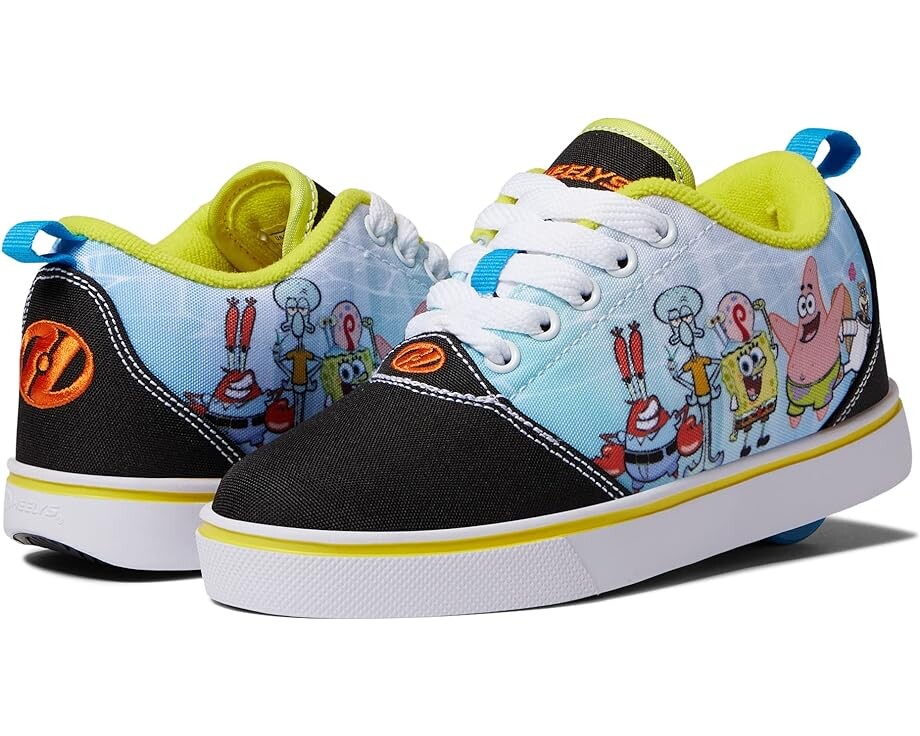 

Кроссовки Heelys Spongebob Pro 20, цвет Black/Yellow/Orange/Blue