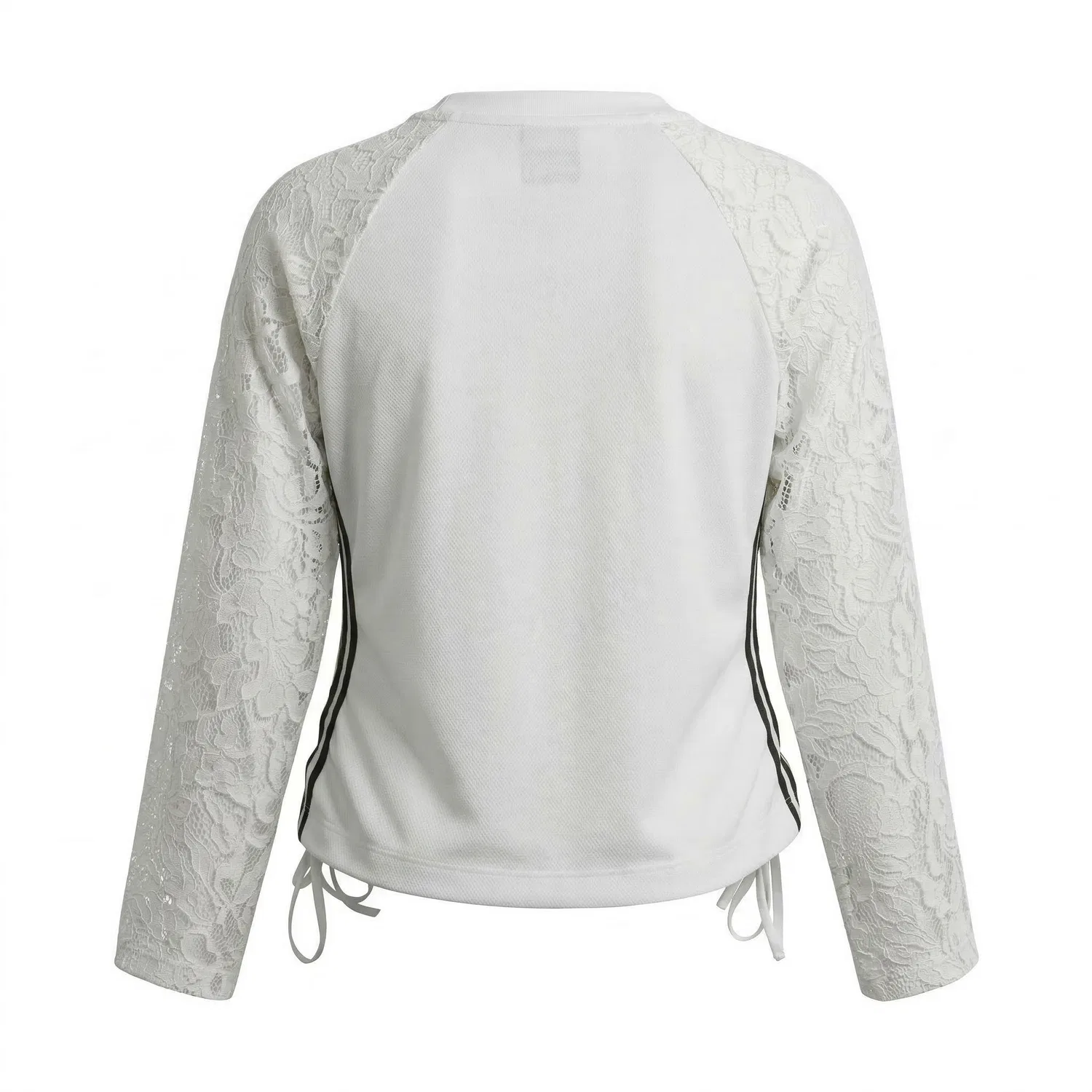 Футболка женская белая crew neck, приталенная Adidas, White — фото 3
