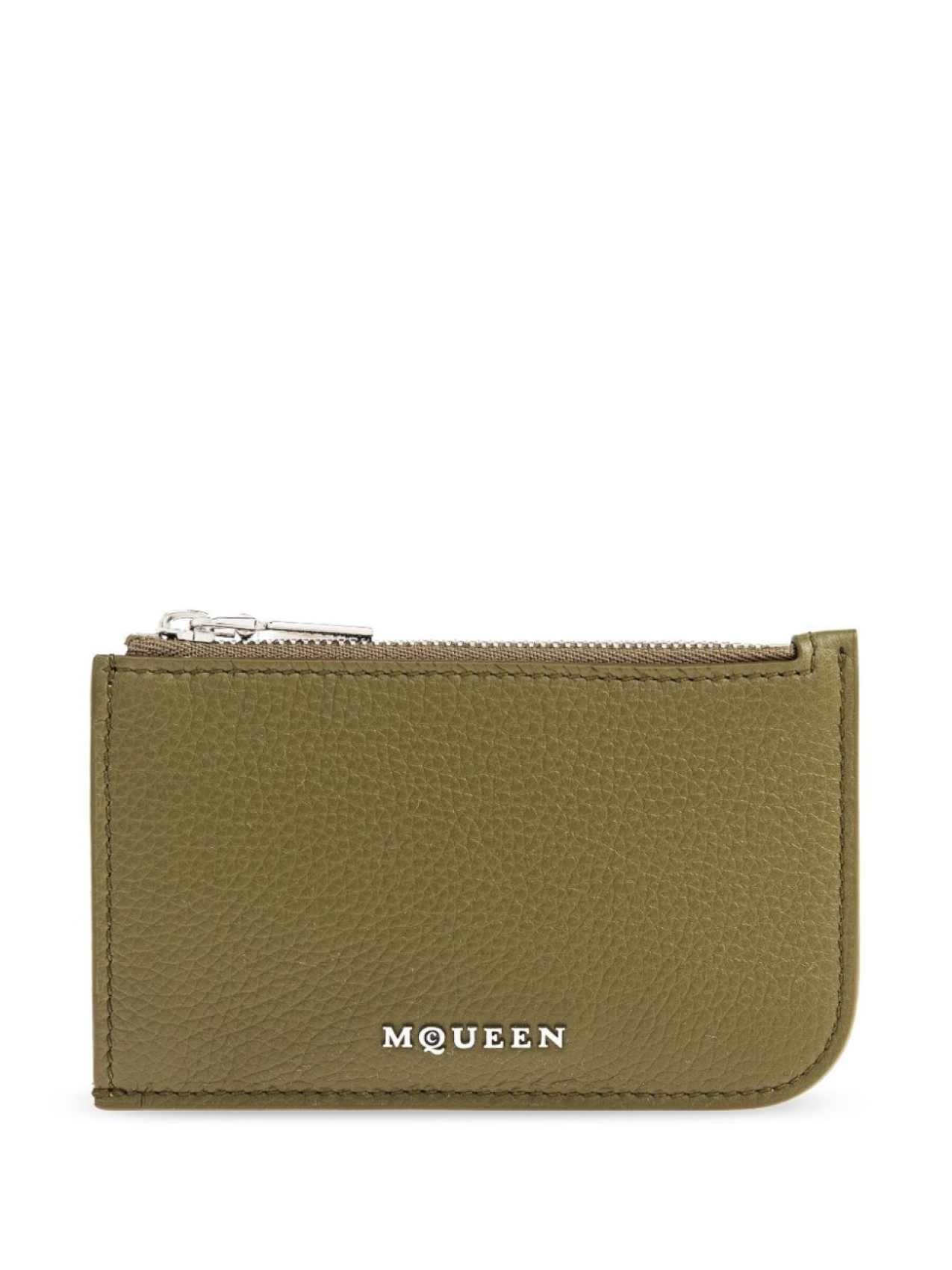 

Держатель для карт Alexander McQueen Sling, зеленый