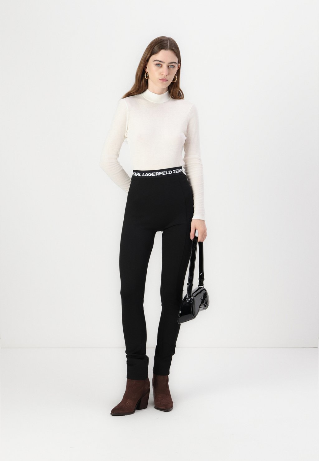 

Леггинсы MILANO Karl Lagerfeld Jeans, черный