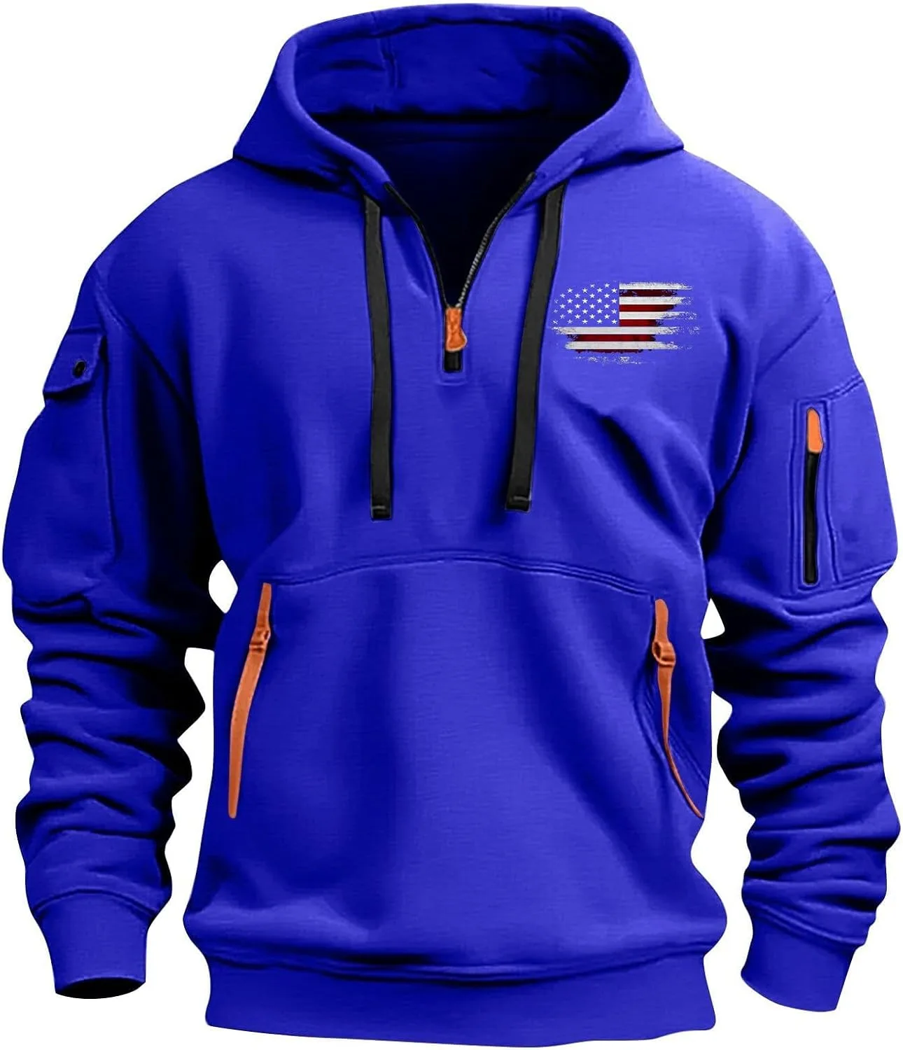 

Мужской худи с капюшоном и карманами