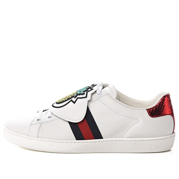 Кроссовки ace 'pineapple' Gucci, белый