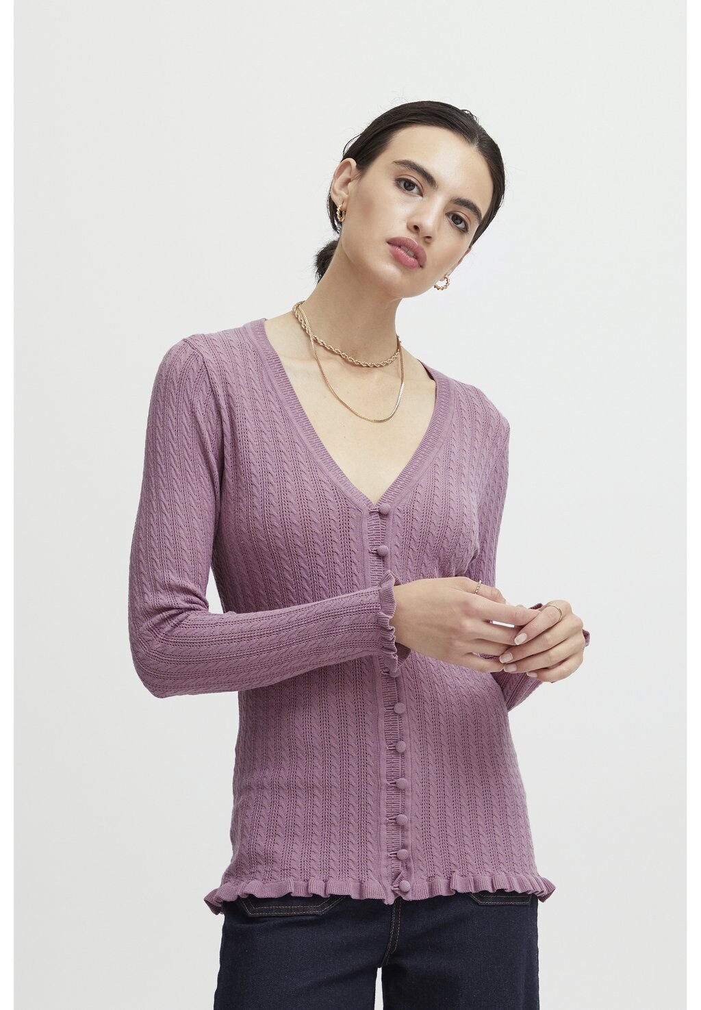 

Кардиган IRFANTINO CA2 Atelier Rêve, фиолетовый