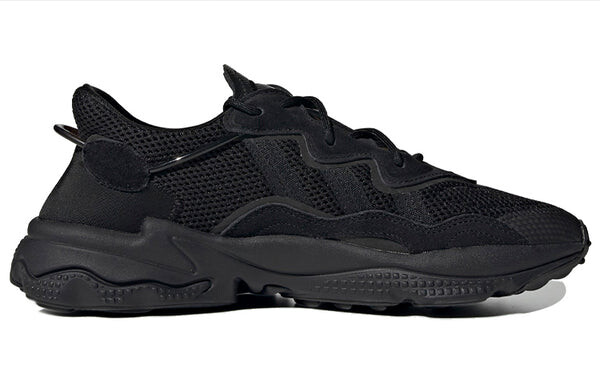 Массивные кроссовки ozweego Adidas, черный — фото 3