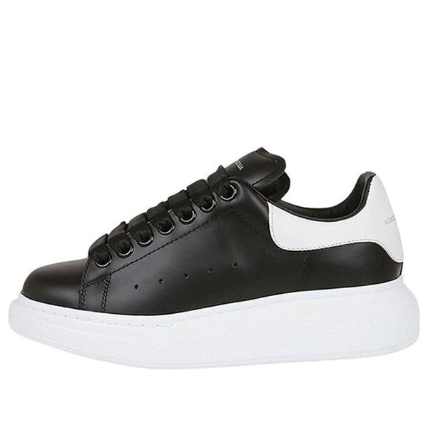 Кроссовки oversized sneaker 'black white' Alexander Mcqueen, черный
