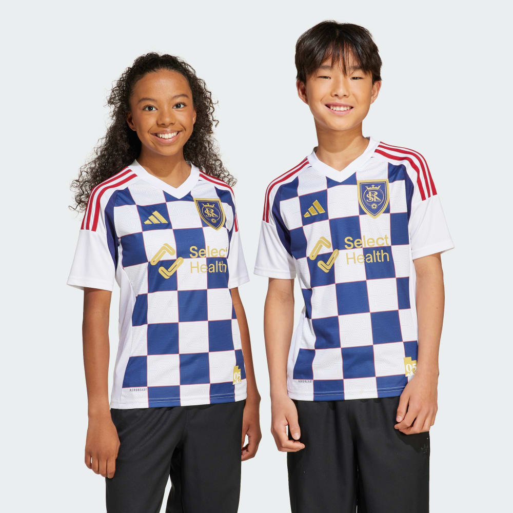 

Джерси Adidas Real Salt Lake 25/26 Away Jersey Kids, белый