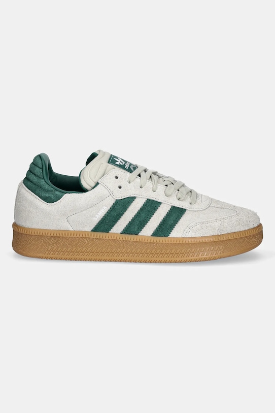 Замшевые кроссовки Samba XLG Adidas Originals, бежевый — фото 2