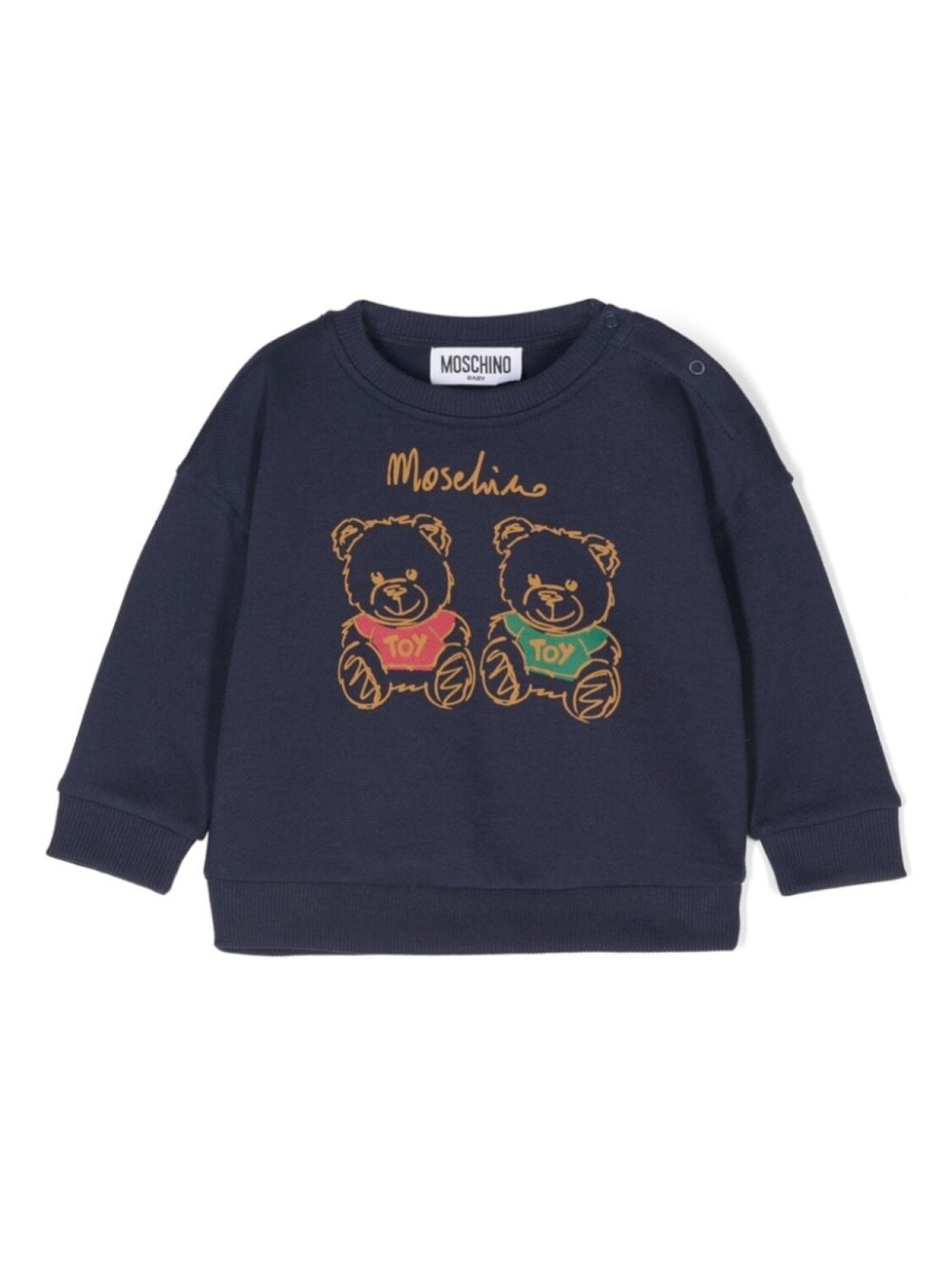 

Moschino Kids толстовка Teddy Bear, синий