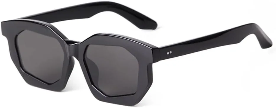 

LVTFCO Модные солнцезащитные очки ретро с заклепками, многоугольная оправа, UV400, градиентные линзы, для женщин и мужчин, активного отдыха и спорта, C1