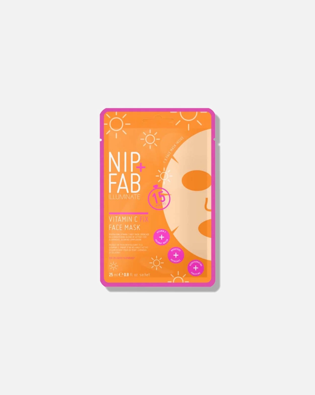 

Тканевая маска для лица Nip Fab, 25 мл