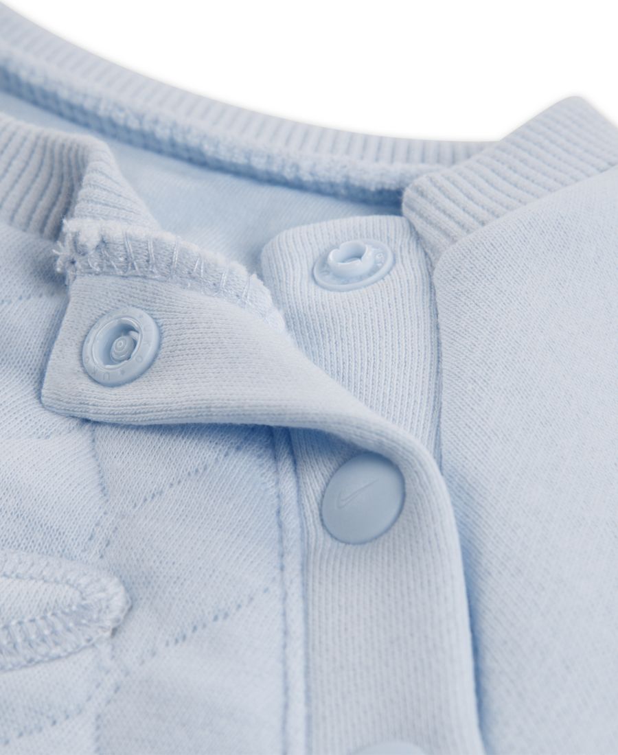 Детский комбинезон с круглым вырезом для мальчиков Nike, Blue Tint — фото 3
