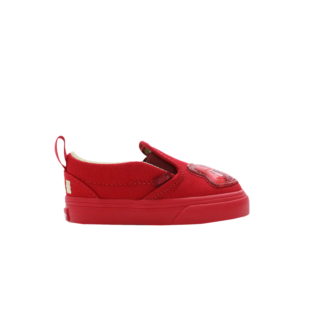 Ботинки Haribo x Classic Slip-On V Toddler Vans, красный