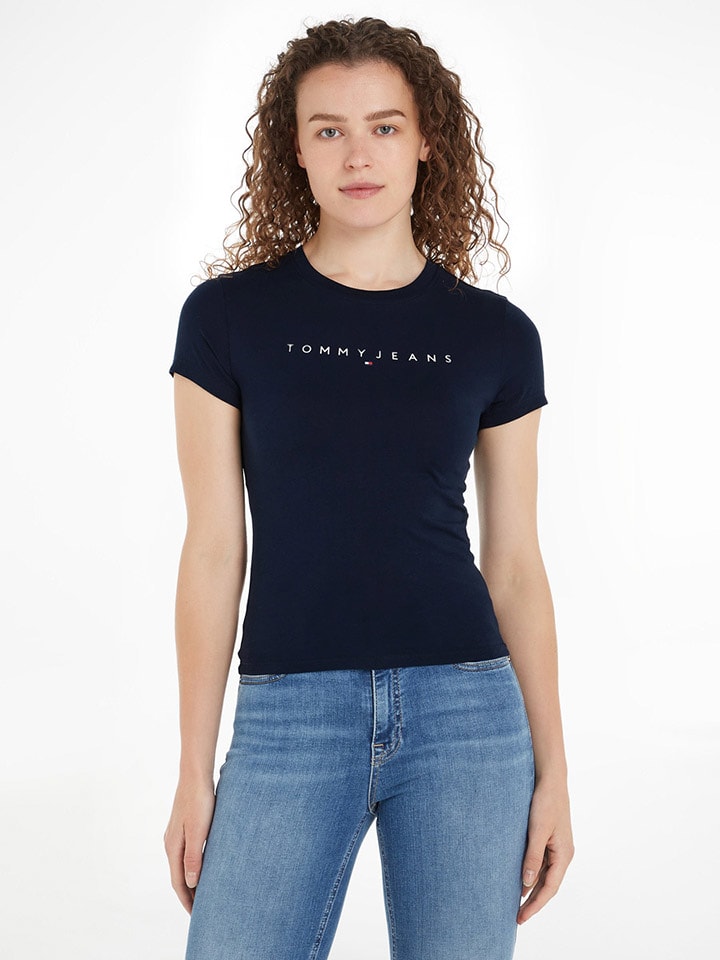 

Футболка TOMMY JEANS, темно-синий
