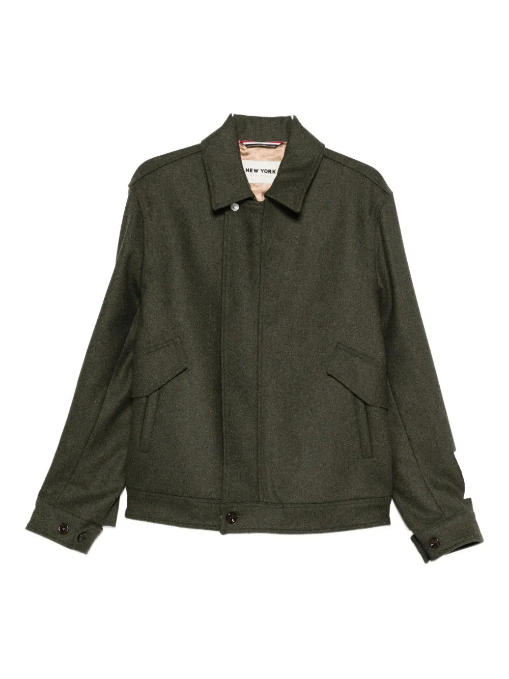 

Жакет с клапанами на карманах New York Resident, зеленый