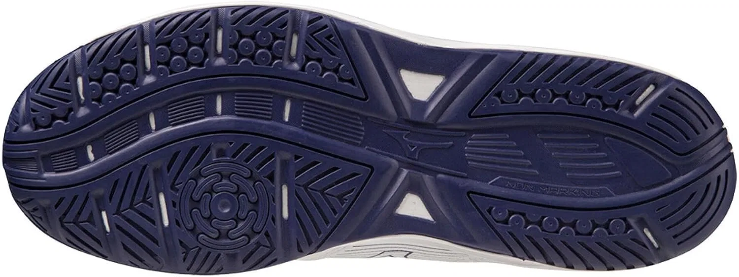 Волейбольные кроссовки Mizuno Cyclone Speed ​​4 унисекс, White Blueribbon Mp Gold — фото 2